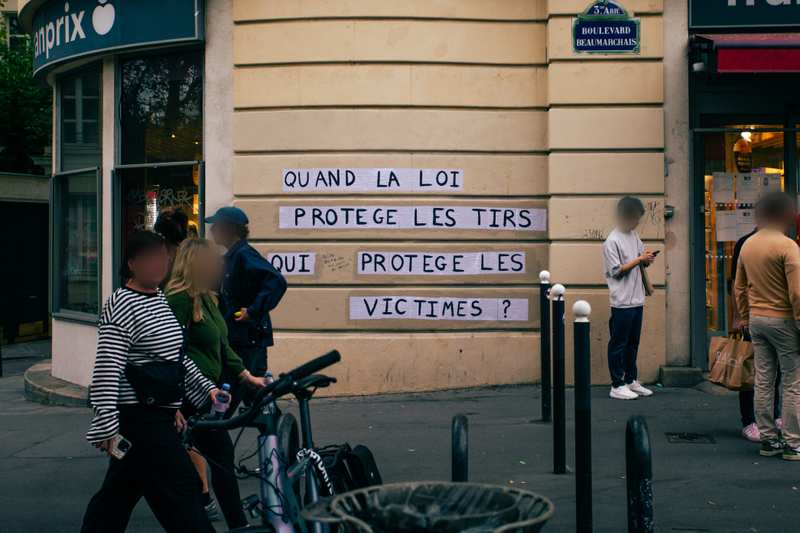 Manifestation contre la loi "Permis de Tuer XXL" — Paris, 2026