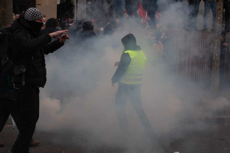 Manifestation contre la réforme des retraites - 09 janvier 2023 — Paris, 2023