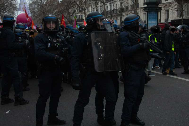 Manifestation contre la réforme des retraites - 09 janvier 2023 — Paris, 2023