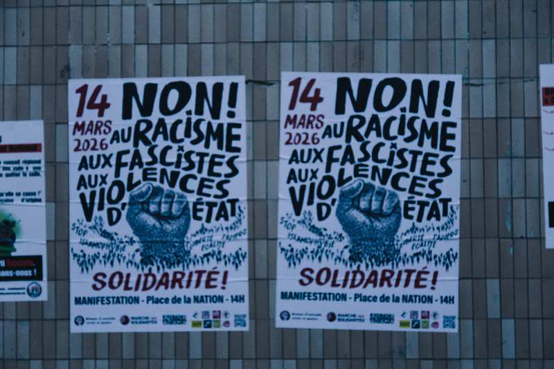 Manifestation antifasciste - 14 Mars 2026 — Paris, 2026