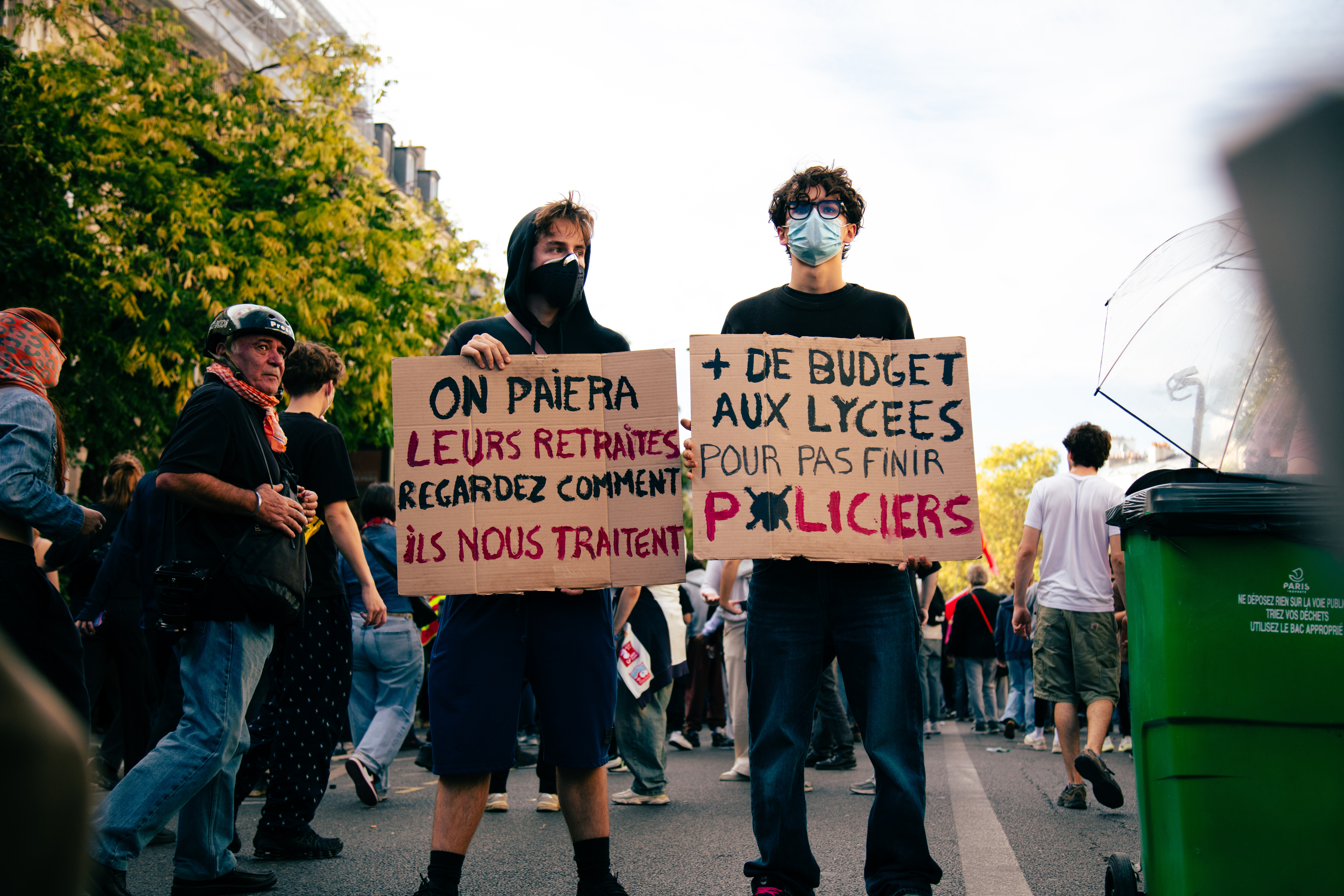 Manifestation des lycéen.es et étudiant.es - 06 octobre 2026 — Paris, 2026