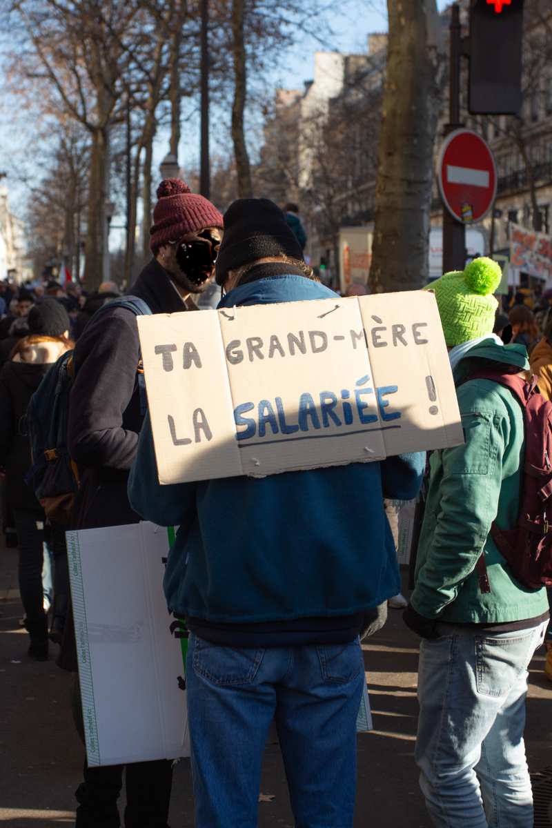 Manifestation contre la réforme des retraites - 07 février 2023 — Paris, 2023