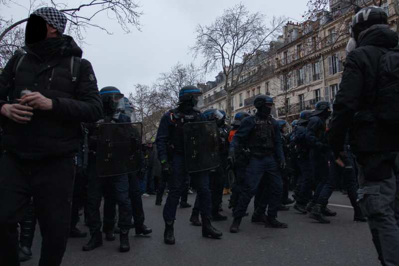 Manifestation contre la réforme des retraites - 09 janvier 2023 — Paris, 2023