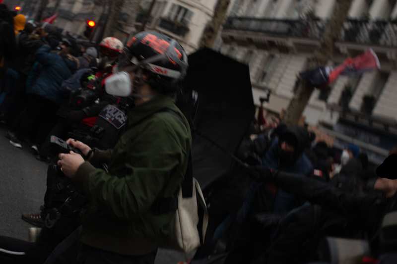 Manifestation contre la réforme des retraites - 09 janvier 2023 — Paris, 2023