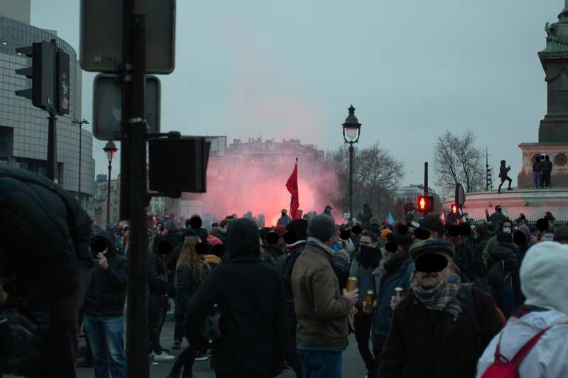 Manifestation contre la réforme des retraites - 09 janvier 2023 — Paris, 2023