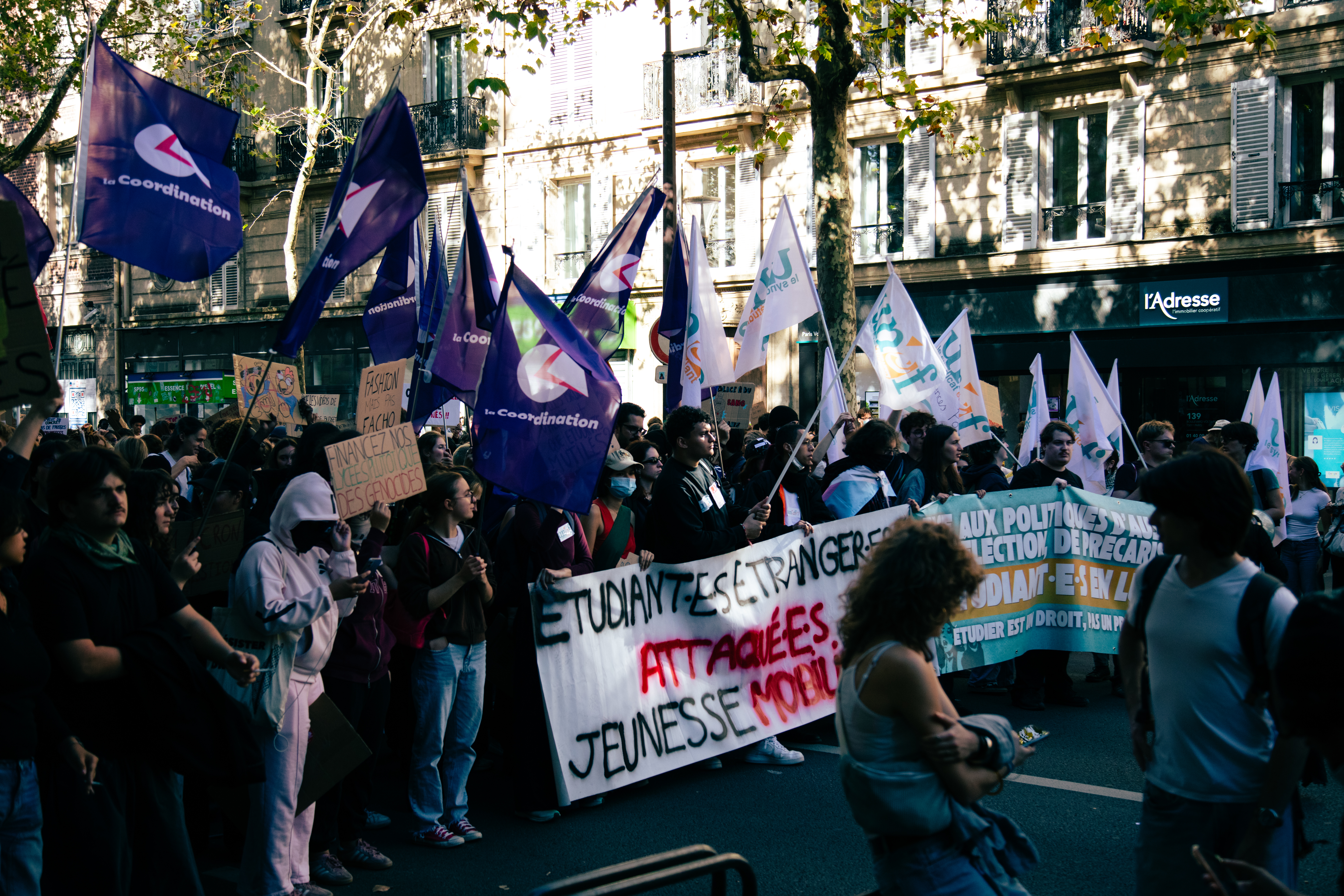 Manifestation des lycéen.es et étudiant.es - 06 octobre 2026 — Paris, 2026